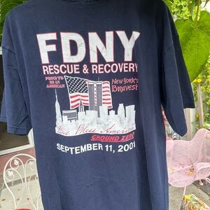 FDNY September 11th Tee Shirt